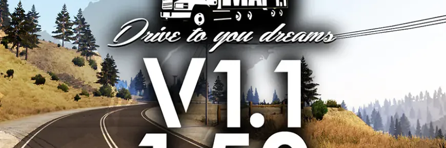 [ETS 2] DreamLand Map v1.1 / 1.50| 1:1 Scale