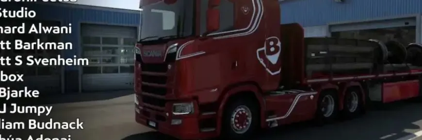 Scania V8 Kurt Egzoz ETS2 1.47