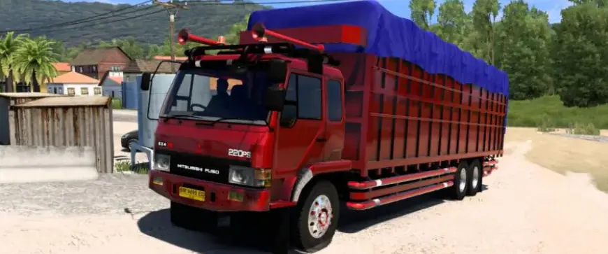 TRUCK MOD MITSUBISHI FUSO FN 517 BY HILMAN ALWI 1.35 – 1.46, 1.50