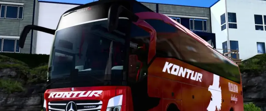 Mercedes Benz Travego Kontur Skin ETS2 1.50