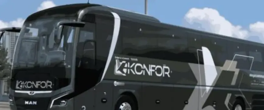 Man Lions Coach E6 Konfor Turizm New Skin ETS2