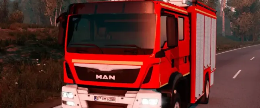Man tgm Fire Truck 1.0 1.54x