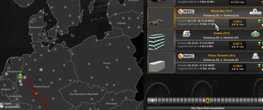 Cargo mod by Finion (for Trucks without Trailer: Transporter, Kirkayak) [ETS2 1.50]