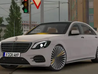 Mercedes-Benz W222 S-Class S-400d V4.8 ETS2 1.50