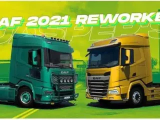DAF 2021 Reworked v 1.1.4 ETS2 1.50
