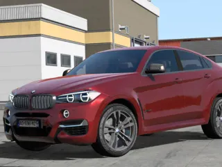 BMW X6 M50d F16 V3.0 ETS2 1.50