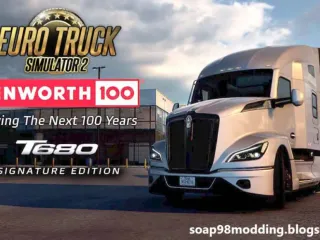 Kenworth T680 NG 2022 by soap98 v1.0.1 ETS2 1.50