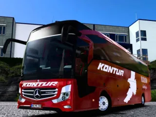 Mercedes Benz Travego Kontur Skin ETS2 1.50