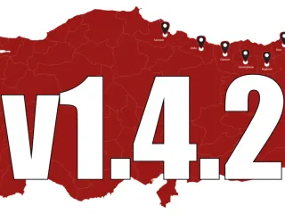 ETS2 Türkiye Haritası ETS2 1.55 - Otogar Modu - OyuncuyusBisMap-YKS