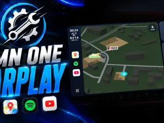 YMN ONE Multimedya Ekran Carplay Modu ETS2