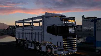 Scania 124L 420 Topline 8×2