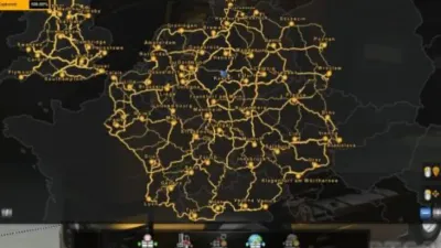 FULL SAVE GAME (every dlc) ETS2 1.47 for TMP