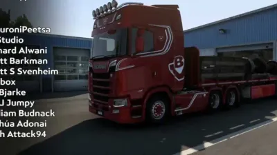 Scania V8 Kurt Egzoz ETS2 1.47