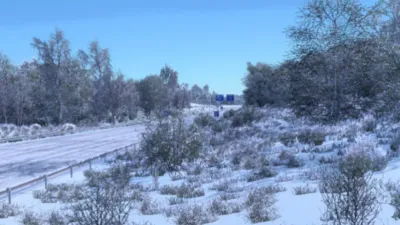 Kar Kış Modu ETS2 1.53