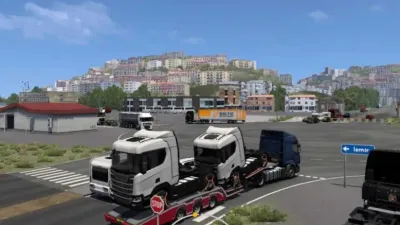 İzmir-Kuşadası Harita Modu Rason Map v1.1 ETS2 1.55
