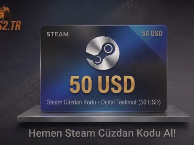 Steam 50 Dolar Cüzdan Kodu